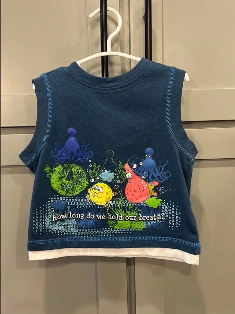 18 month SpongeBob tank